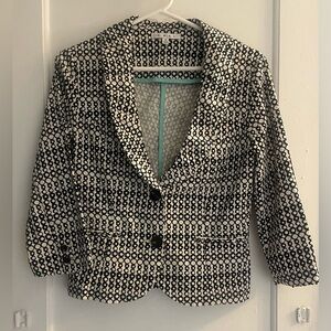 Cabi Women’s Dujour Geometric Blazer Size 4